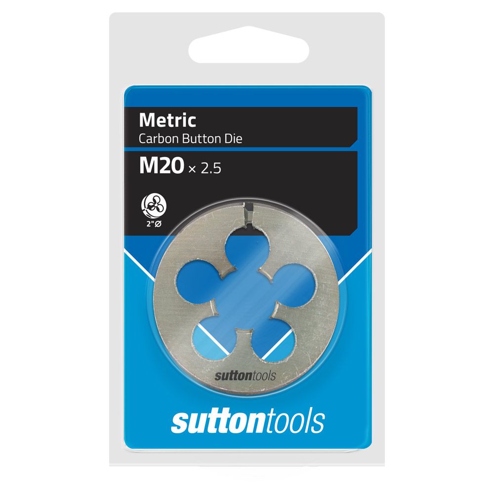 SUTTON TOOLS Button Die 2” MF20 x 2.5