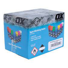 OX TRADE SPOT MARKING PAINT 12pk (PICK UP ONLY)