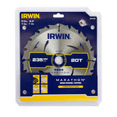 IRWIN MARATHON 235MM CIRCULAR SAW BLADES