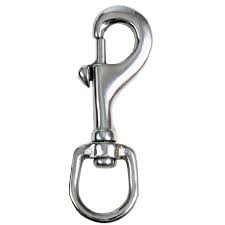 SWIVEL SNAP HOOK SILVER