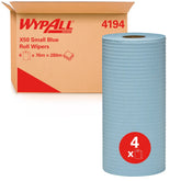 WYPALL X50 Small Roll Wipers 4 Pack