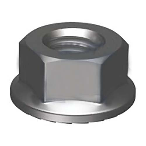 FLANGE NUT ZINC METRIC