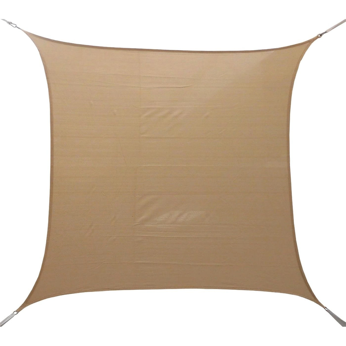 3 x 3m Beige Square Shade Sail - Beige