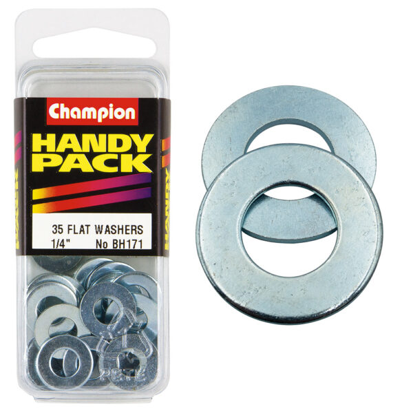 ZINC FLAT WASHERS HANDY PACK