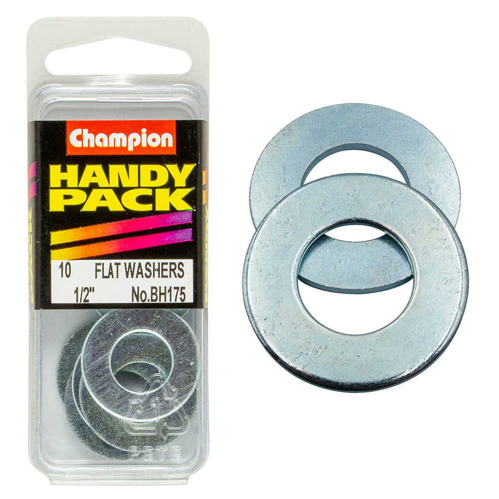 ZINC FLAT WASHERS HANDY PACK
