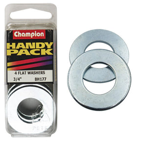 ZINC FLAT WASHERS HANDY PACK