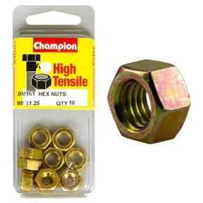 HIGH TENSILE METRIC HEX NUT PACK