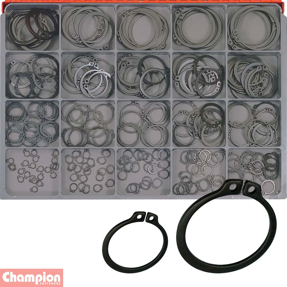 External Circlip Imperial Assortment Kit 240 CA2035 ORDER ON REQUEST