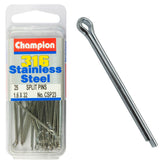SPLIT PINS STAINLESS STEEL 316