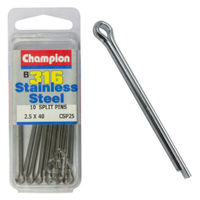 SPLIT PINS STAINLESS STEEL 316