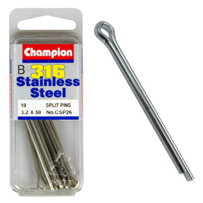 SPLIT PINS STAINLESS STEEL 316