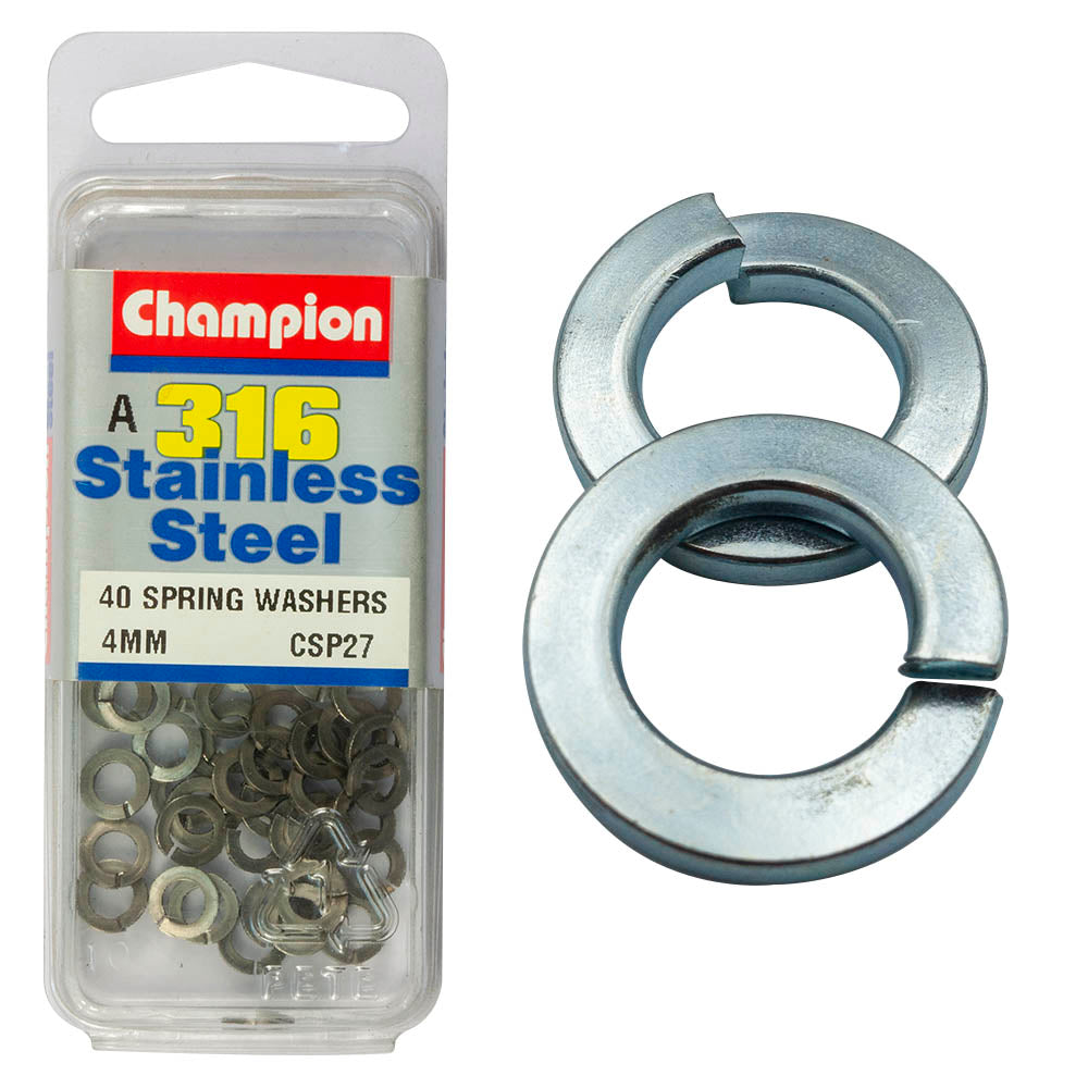 SPRING WASHERS STAINLESS STEEL PACK