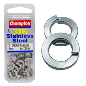 SPRING WASHERS STAINLESS STEEL PACK