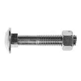 CLASS 4.6 CUP HEAD BOLTS AND NUTS ZINC METRIC