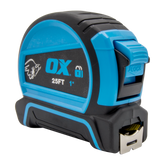 OX Trade Double Locking Tape Measure 8m