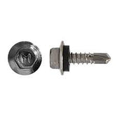 SELF DRILLING SCREW HEX HEAD STAINLESS STEEL 550