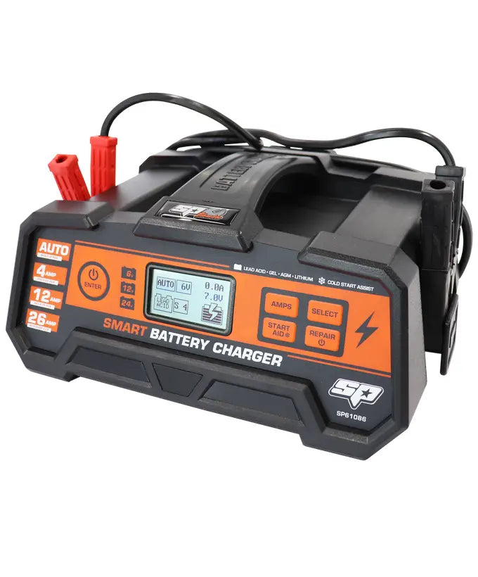 Smart Battery Charger - 8 Stage Multi Volt - 6, 12 & 24v - 26A
