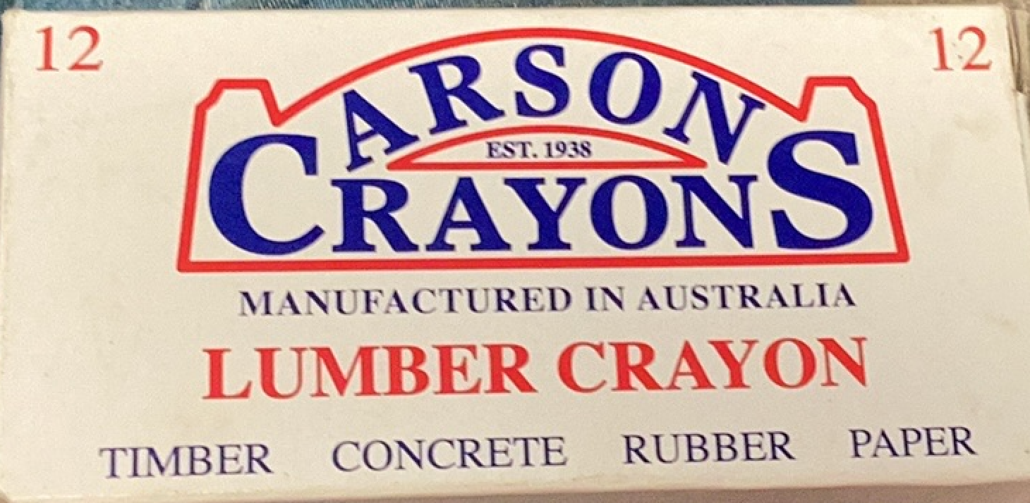 CARSON LUMBER CRAYON
