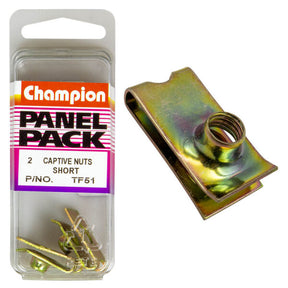 CAPTIVE NUTS PANEL PACK