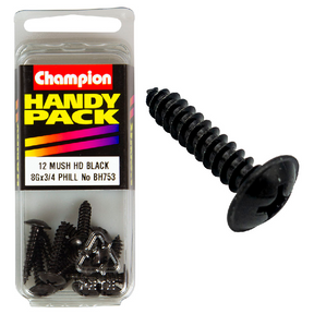 HANDY PACK MUSHROOM HEAD SCREWS