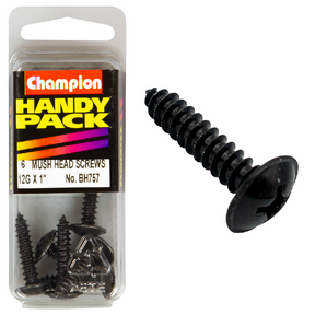 HANDY PACK MUSHROOM HEAD SCREWS