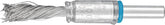Pferd Pencil Brush Shaft Mounted Single Twist Inox 10MM STAINLESS STEEL