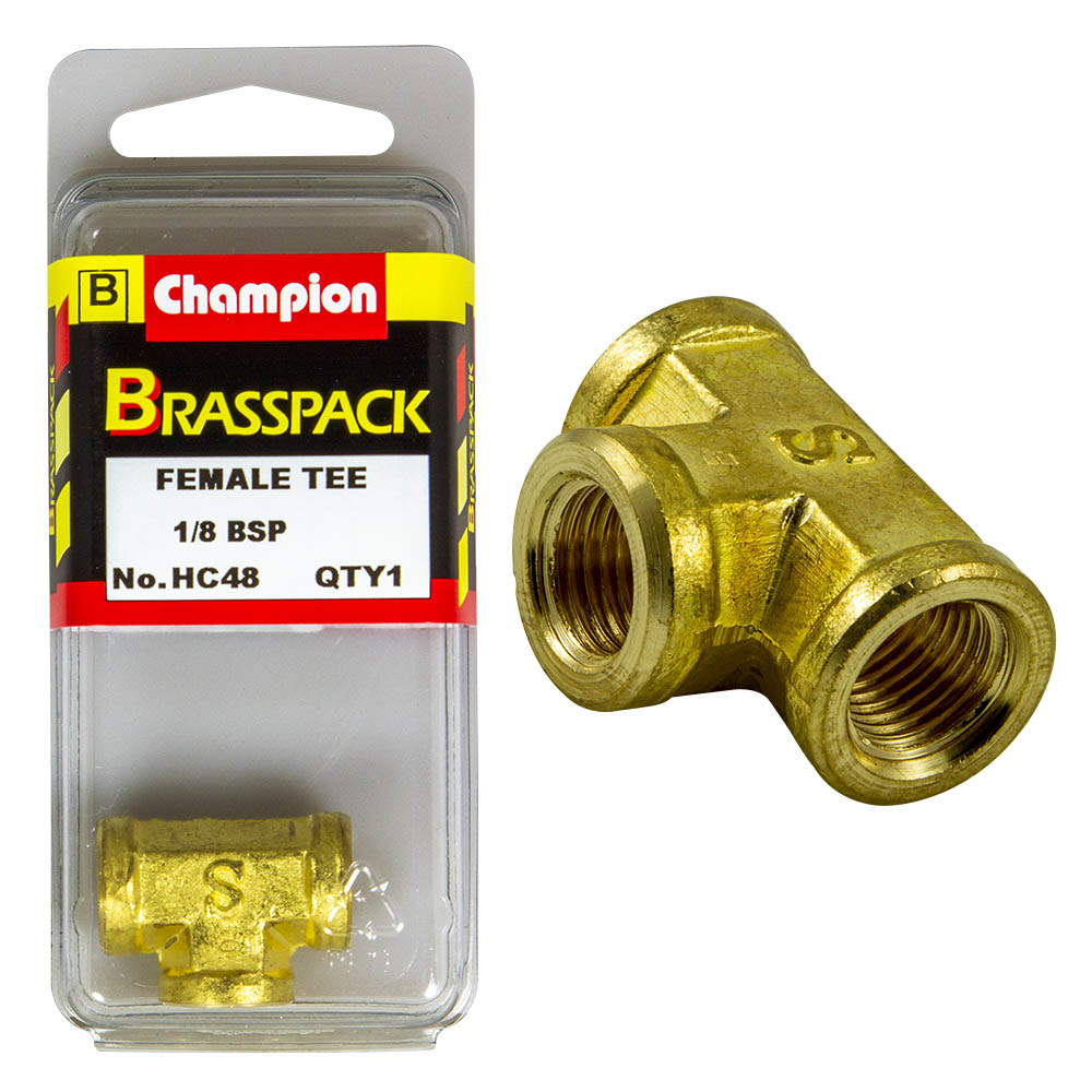 CHAMPION BRASS FEMALE TEE