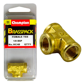 CHAMPION BRASS FEMALE TEE