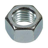 HEX NUT ZINC METRIC