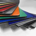 3mm Composite Panel White / Black Aluminium