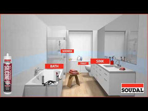 SOUDAL All Purpose Silicone 300ml