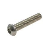 BUTTON HEAD SOCKET ZINC METRIC