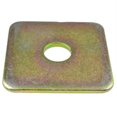 SQUARE WASHER ZINC (YELLOW)
