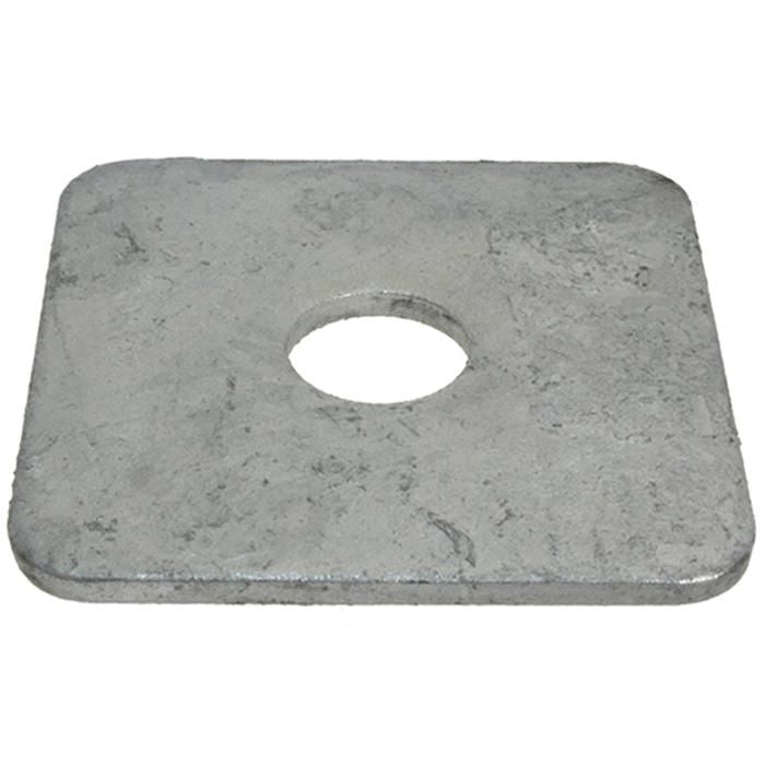 SQUARE WASHER GALVANISED METRIC