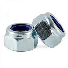 NYLOC NUT  ZINC METRIC