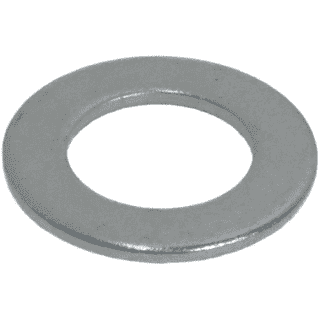 ZINC FLAT WASHER METRIC